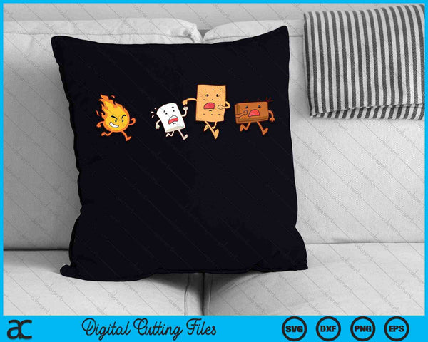 Camping Chef Gift S'mores Camp Fire SVG PNG Digital Cutting Files