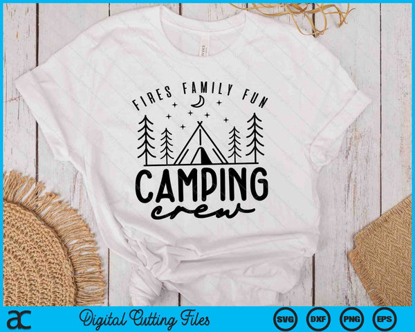 Camping Life Camping Crew SVG PNG Digital Printable Files