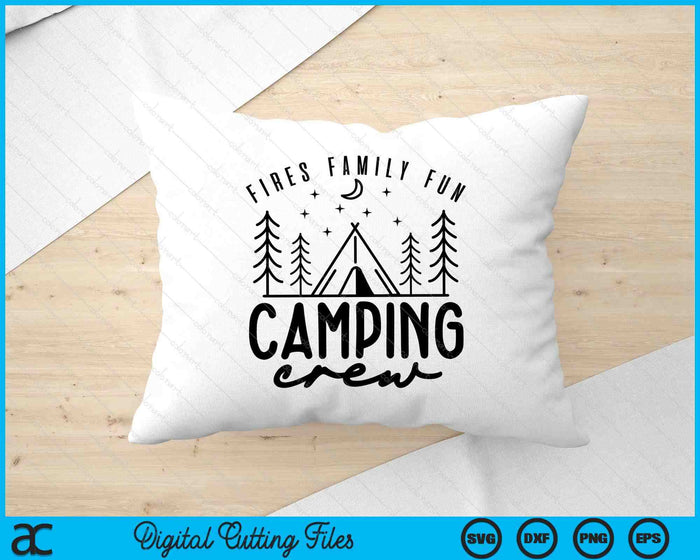 Camping Life Camping Crew SVG PNG Digital Printable Files