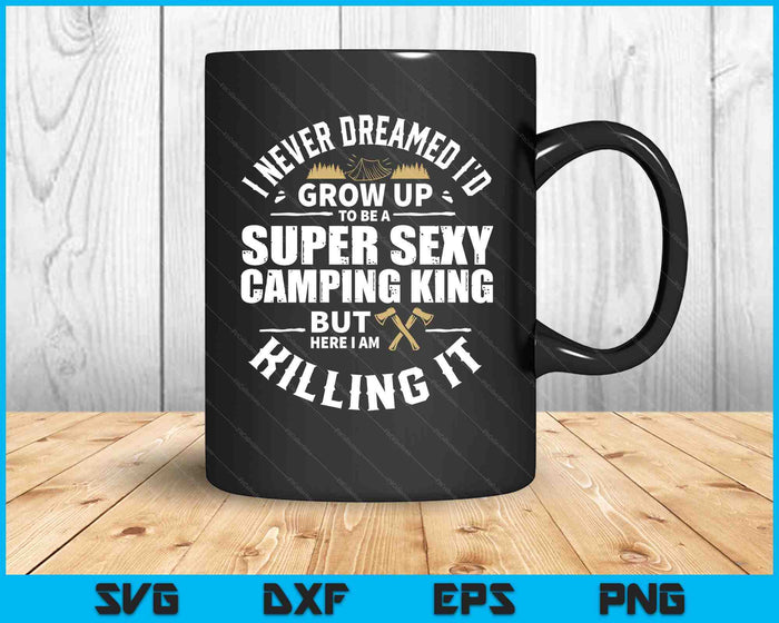 Camping Men Camper Rv Camping Vacation Camping Dad SVG PNG Digital Printable Files