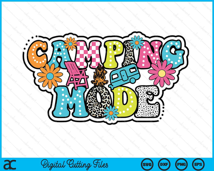 Camping Mod SVG PNG Digital Printable Files