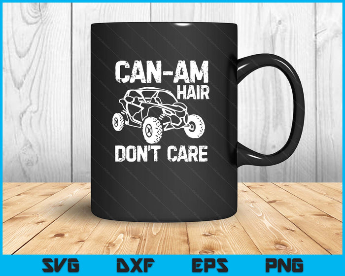 Can-Am Hair Don`t Care Vintage Road Gift Cool SVG PNG Digital Printable Files