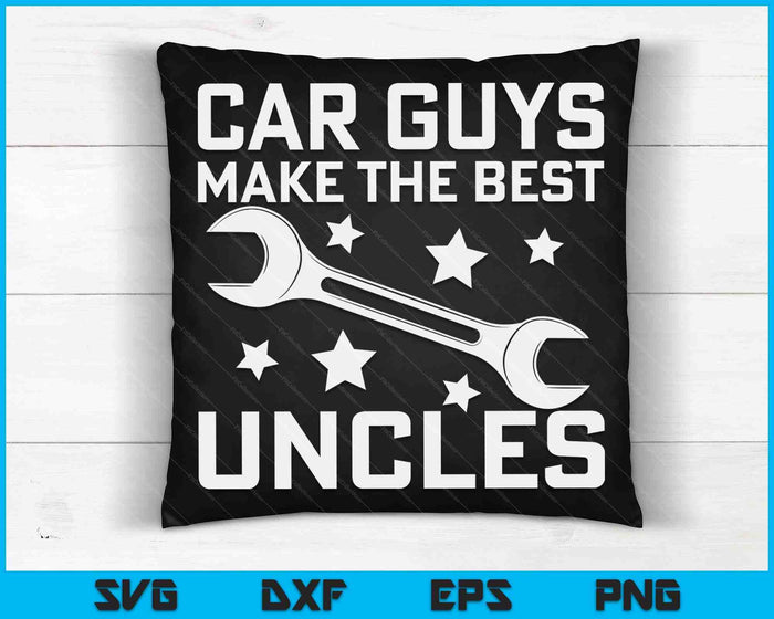Auto jongens maken de beste ooms grappige garage automonteur mannen SVG PNG digitale snijbestanden