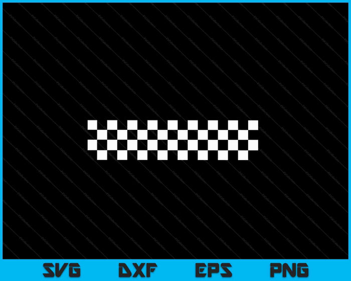 Car Racing Checkered Finish Line Flag Automobile Motor Race SVG PNG Digital Cutting Files