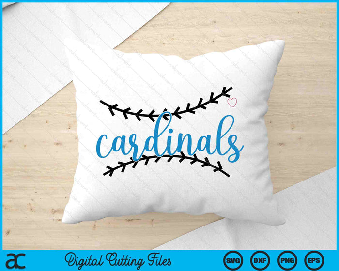 Cardinals Baseball Game Day SVG PNG Digital Printable Files