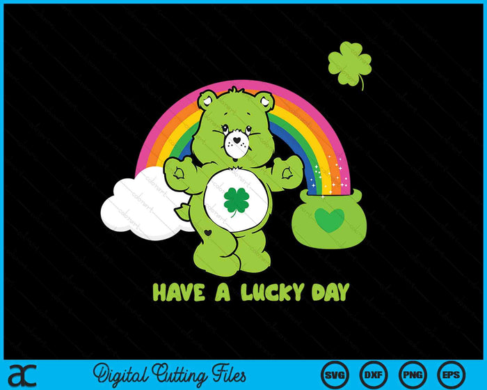 Care Bears Have a Lucky Day SVG PNG Digital Printable Files