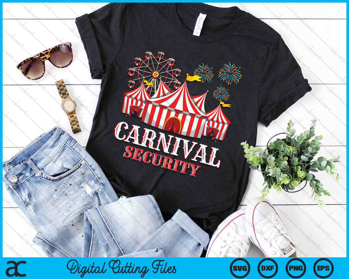 Carnival Security SVG PNG Digital Cutting Files