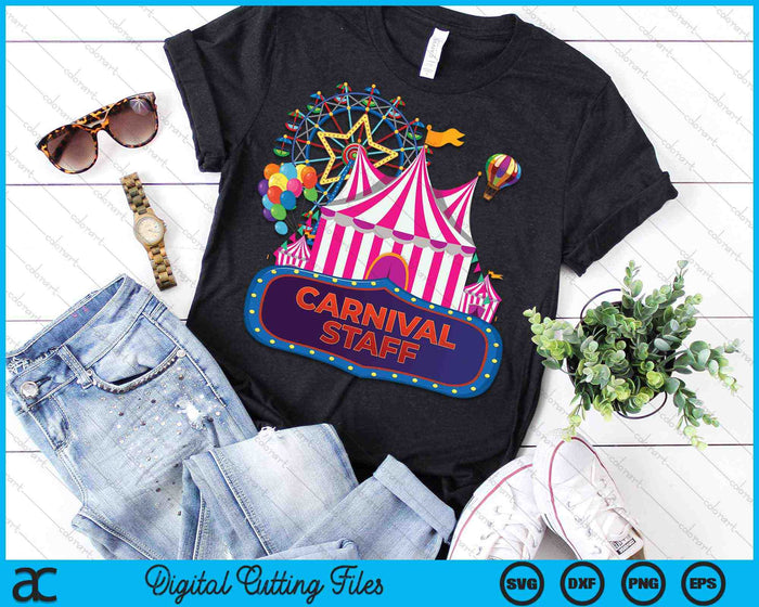 Carnival Staff Circus Event Carnival Birthday Ringmaster SVG PNG Digital Cutting File