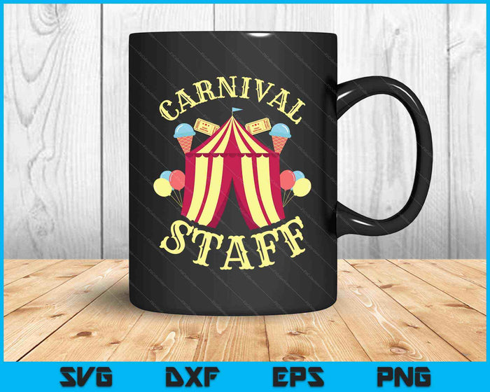 Personal de Carnaval Circo Evento Seguridad Ringmaster SVG PNG Cortar archivos imprimibles
