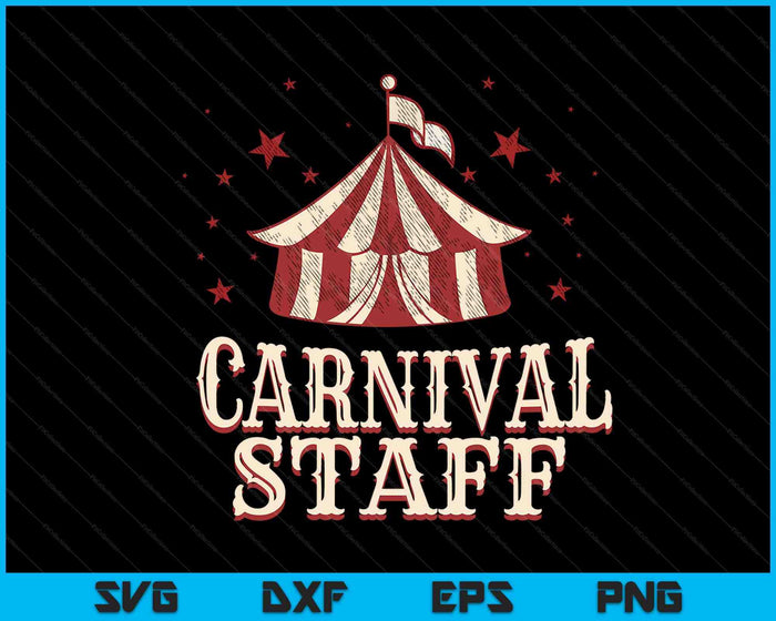 Personal de carnaval SVG PNG cortando archivos imprimibles