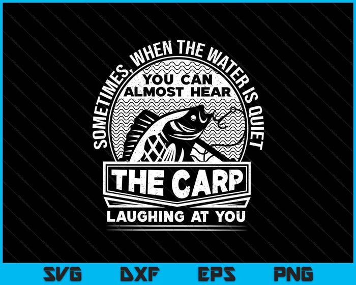 Carp Fishing Design For Men Funny Catfish And Carp SVG PNG Digital Printable Files