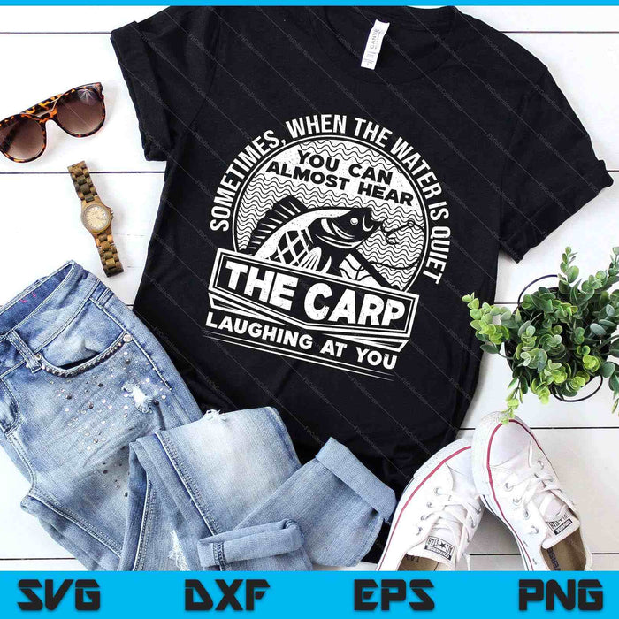 Carp Fishing Design For Men Funny Catfish And Carp SVG PNG Digital Printable Files