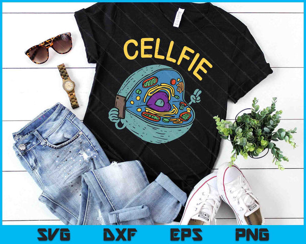 Cell Fie Funny Science Biology Teacher SVG PNG Digital Printable Files