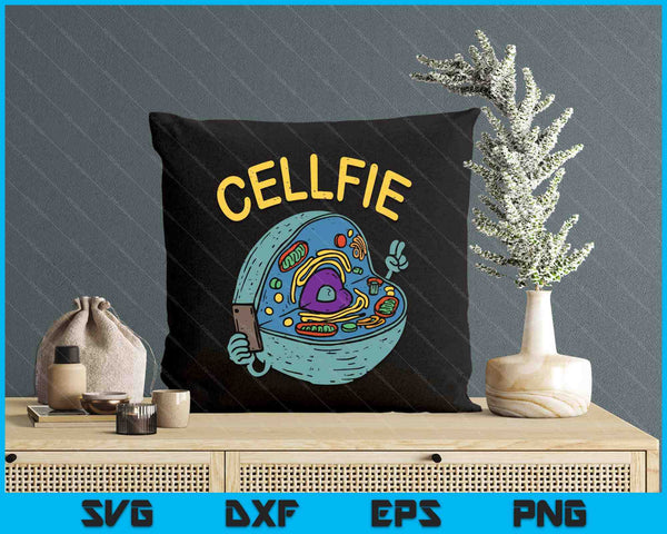 Cell Fie Funny Science Biology Teacher SVG PNG Digital Printable Files