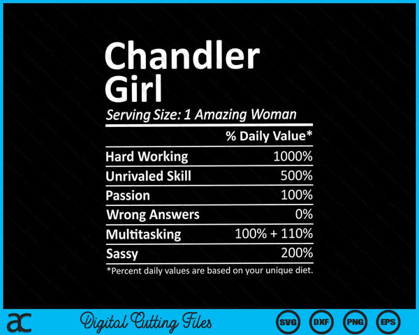 Chandler girl az Arizona city home roots SVG cut file