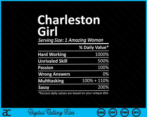 Charleston girl sc South Carolina city home roots SVG cut file