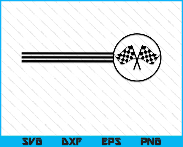 Checker Flag Dirt Track Racing Checkered Flag Racing Rally SVG PNG Cutting Printable Files