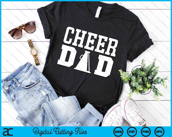 Cheer Dad Cheerleading Dad SVG PNG Digital Cutting Files