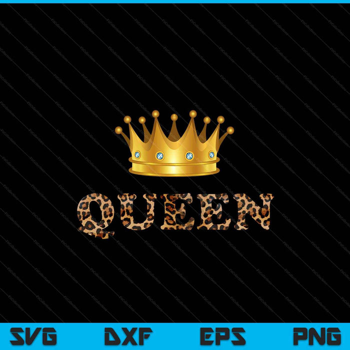 Cheetah print queen king pajamas couples matching SVG cut file