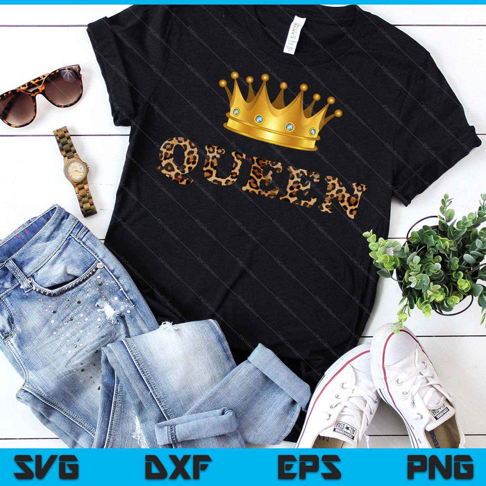 Cheetah Print Queen King Pajamas Couples Matching SVG PNG Digital Printable Files