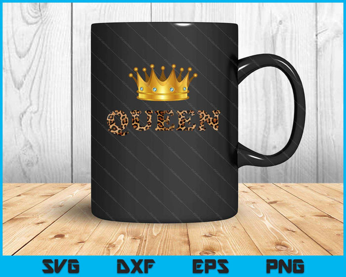 Cheetah Print Queen King Pajamas Couples Matching SVG PNG Digital Printable Files