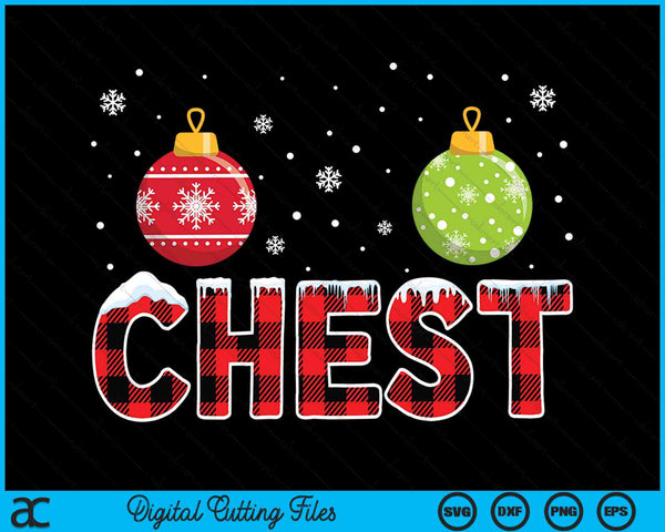 Chest Nuts Christmas SVG PNG Digital Cutting Files