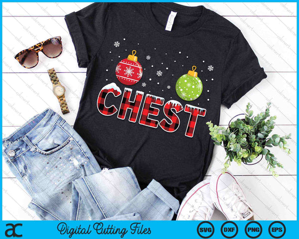 Chest Nuts Christmas SVG PNG Digital Cutting Files