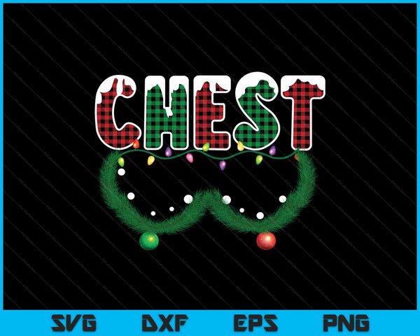 Chest Nuts Funny Christmas Matching Couple Chestnuts SVG PNG Digital Cutting Files