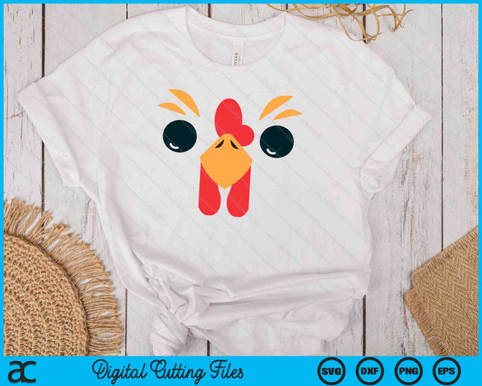 Chicken Outfit House Chicken Costume Chicken Halloween SVG PNG Digital Cutting File