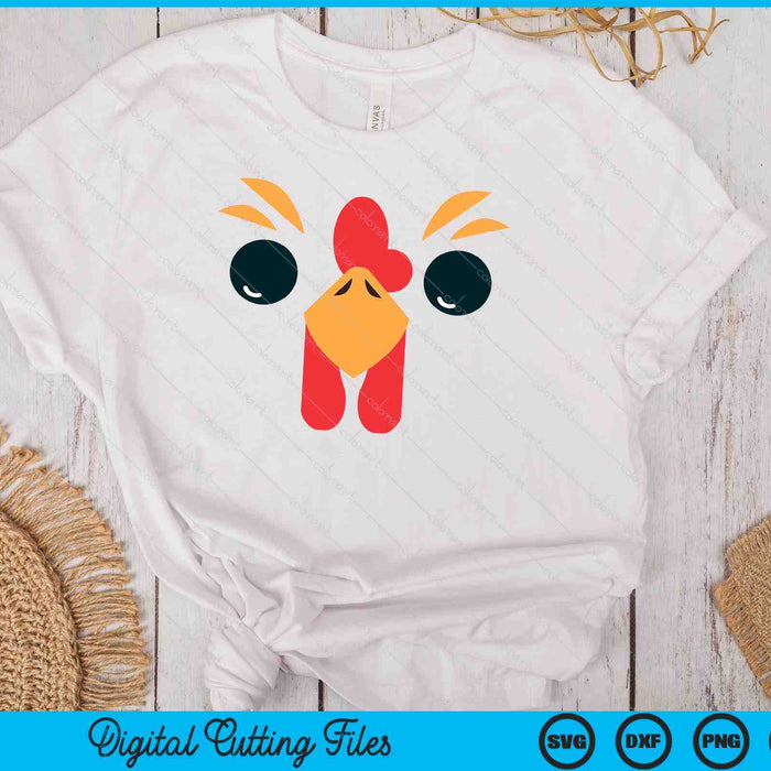 Chicken Outfit House Chicken Costume Chicken Halloween SVG PNG Digital Cutting File