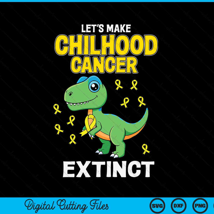 Childhood Cancer Extinct Dinosaur Dino Pediatrician Pedia SVG PNG Digital Cutting File