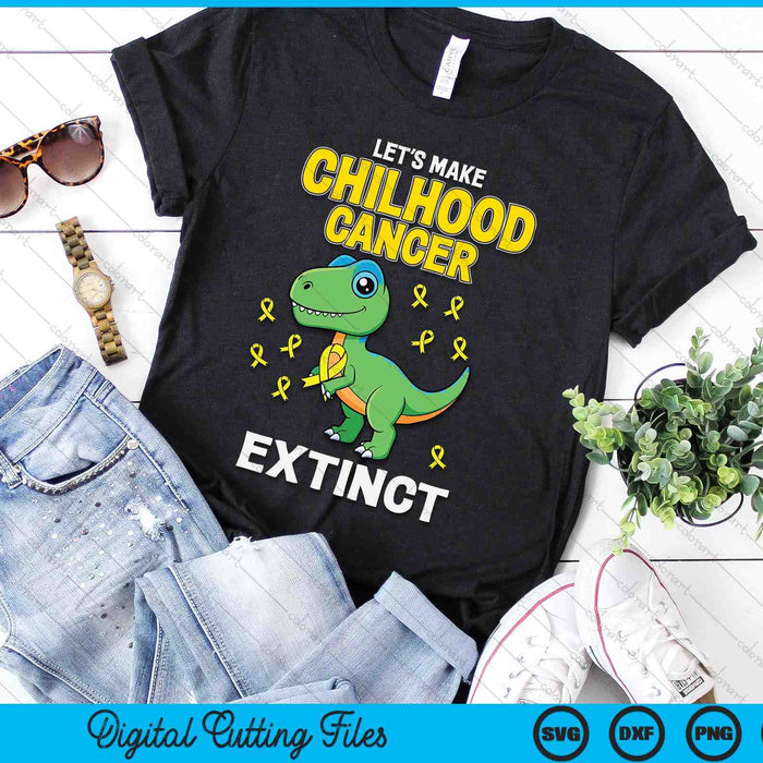 Childhood Cancer Extinct Dinosaur Dino Pediatrician Pedia SVG PNG Digital Cutting File