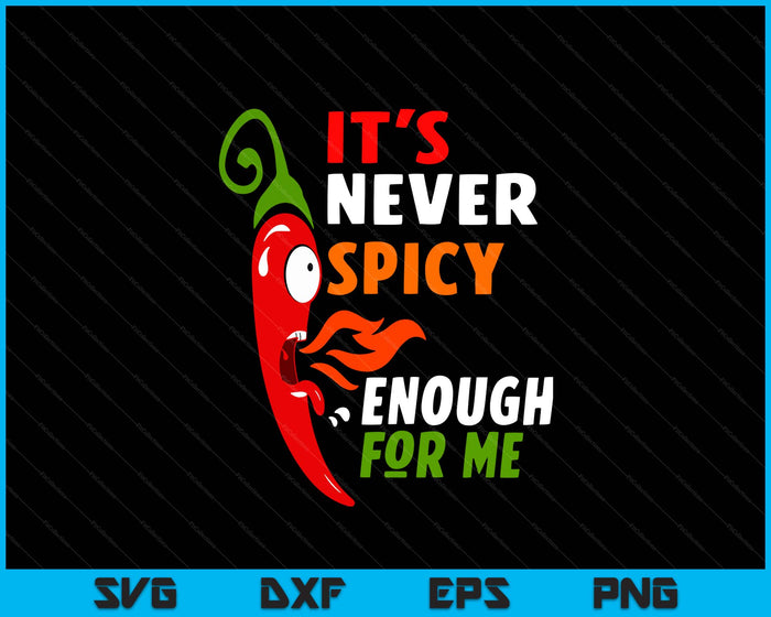 Chili Red Pepper Funny Gift For Hot Spicy Food & Sauce Lover SVG PNG Digital Printable Files