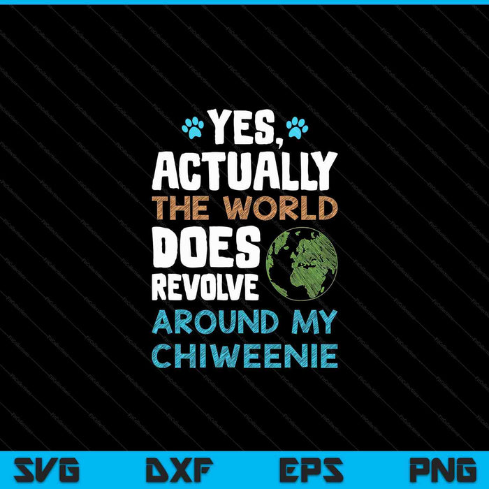 Chiweenie dog lover SVG PNG cut file for Cricut