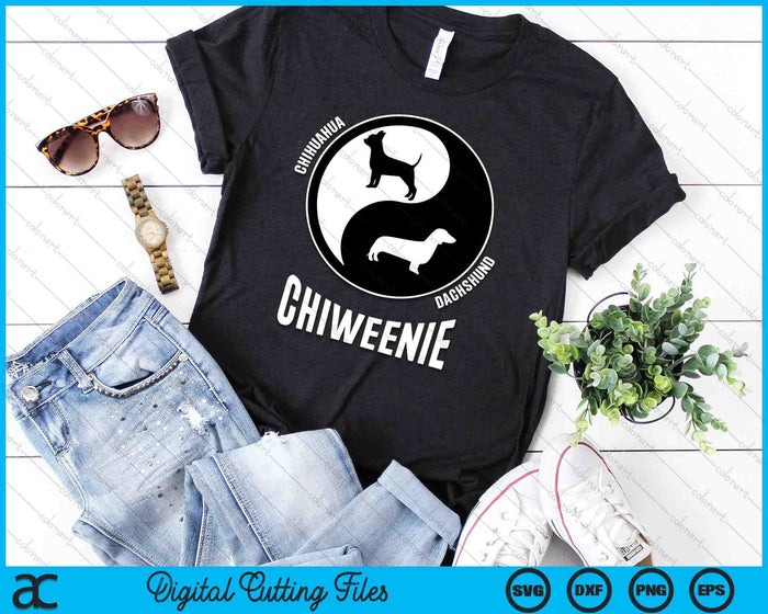 Chiweenie Dog Lovers Breeders Gift Pet Chiweenie SVG PNG Digital Cutting Files