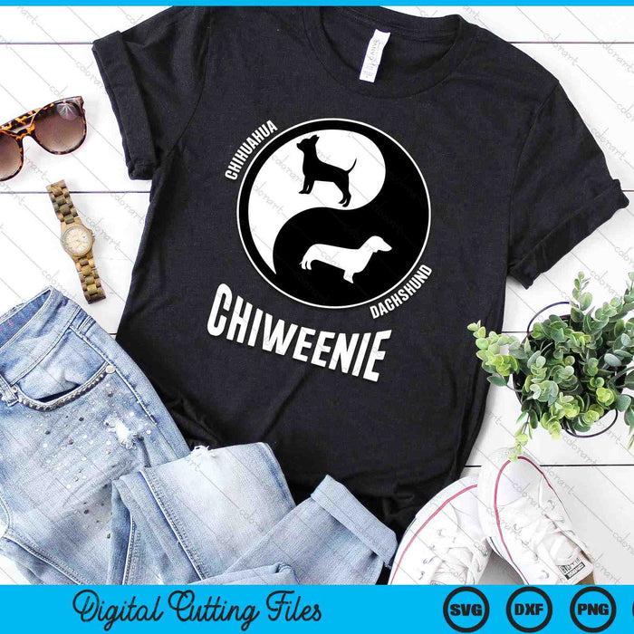 Chiweenie Dog Lovers Breeders Gift Pet Chiweenie SVG PNG Digital Cutting Files