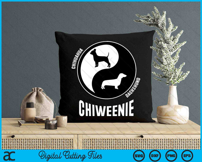 Chiweenie Dog Lovers Breeders Gift Pet Chiweenie SVG PNG Digital Cutting Files