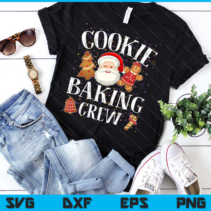 Christmas Cookie Baking Crew Cookie Crew Family Christmas SVG PNG Digital Printable Files