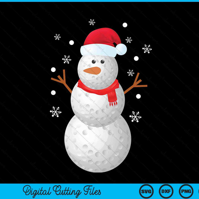 Christmas Hockey Snowman SVG PNG Digital Printable Files