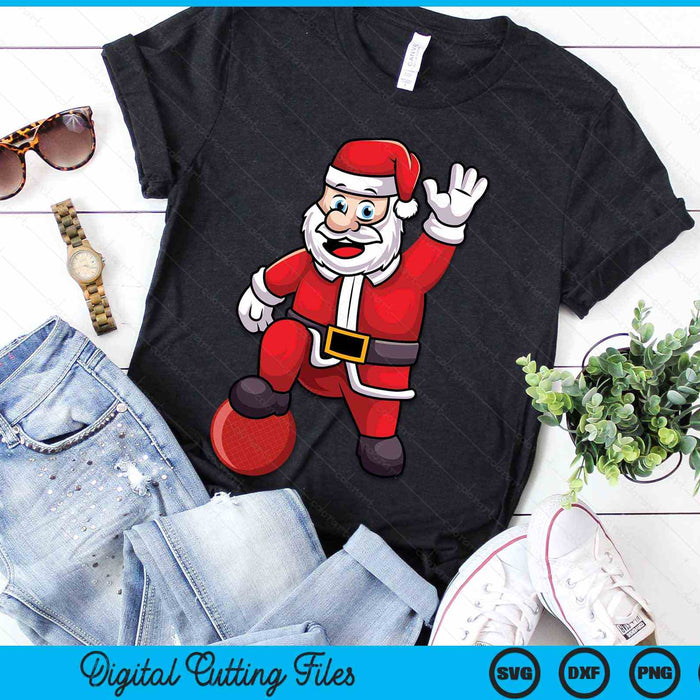 Christmas Santa Claus Dodgeball SVG PNG Digital Cutting Files