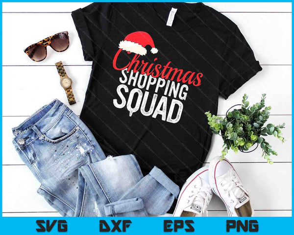 Christmas Shopping Squad Group Christmas Vacation SVG PNG Digital Cutting Files