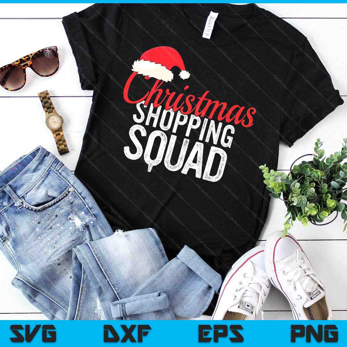 Christmas Shopping Squad Group Christmas Vacation SVG PNG Digital Cutting Files