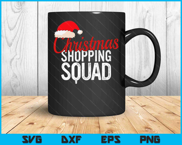 Christmas Shopping Squad Group Christmas Vacation SVG PNG Digital Cutting Files