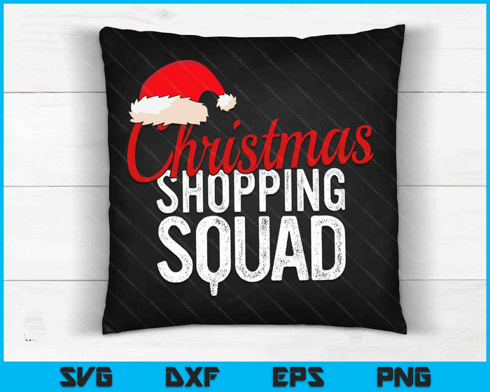 Christmas Shopping Squad Group Christmas Vacation SVG PNG Digital Cutting Files