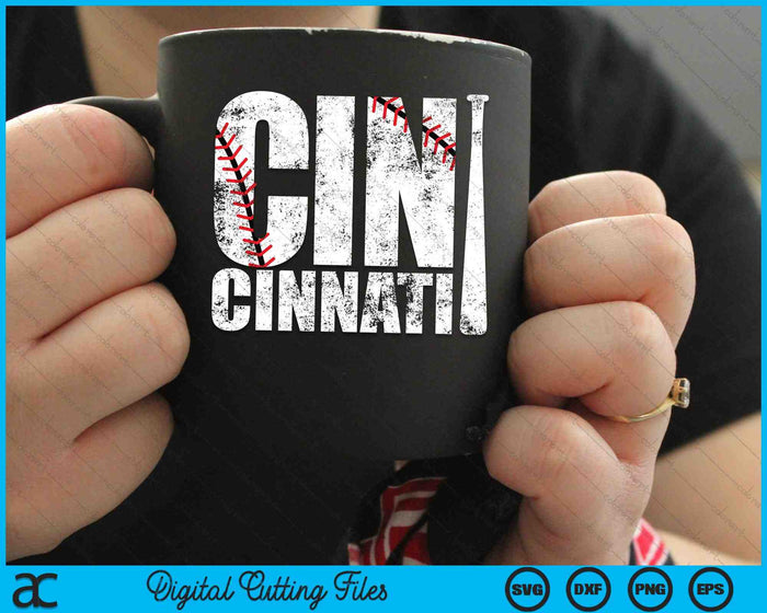 Cincinnati OH The Queens Chip City Basic Cincy SVG PNG snijden afdrukbare bestanden