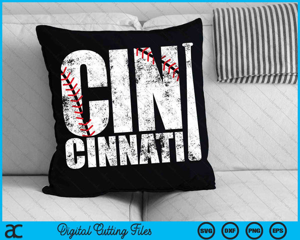 Cincinnati OH The Queens Chip City Basic Cincy SVG PNG Cortar archivos imprimibles