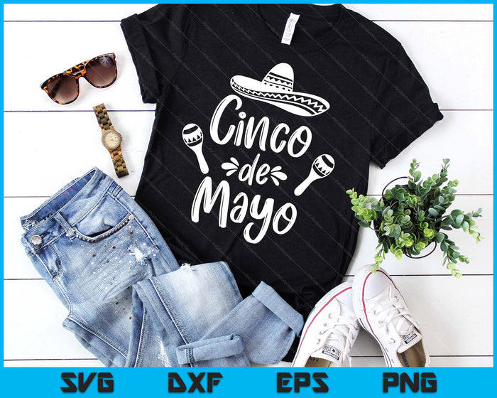 Cinco De Mayo SVG PNG Digital Printable Files