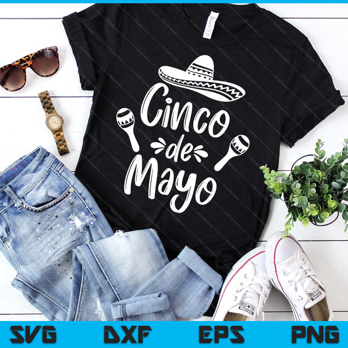 Cinco De Mayo SVG PNG Digital Printable Files