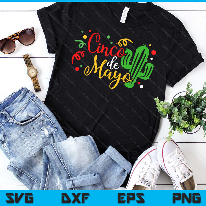 Cinco De Mayo SVG PNG Digital Printable Files