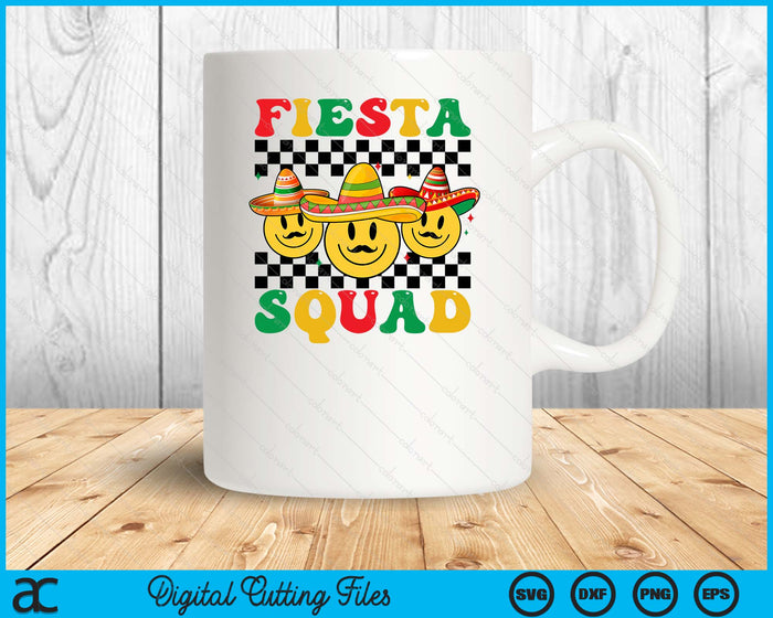 Cinco De Mayo Fiesta Squad SVG PNG Digital Printable Files